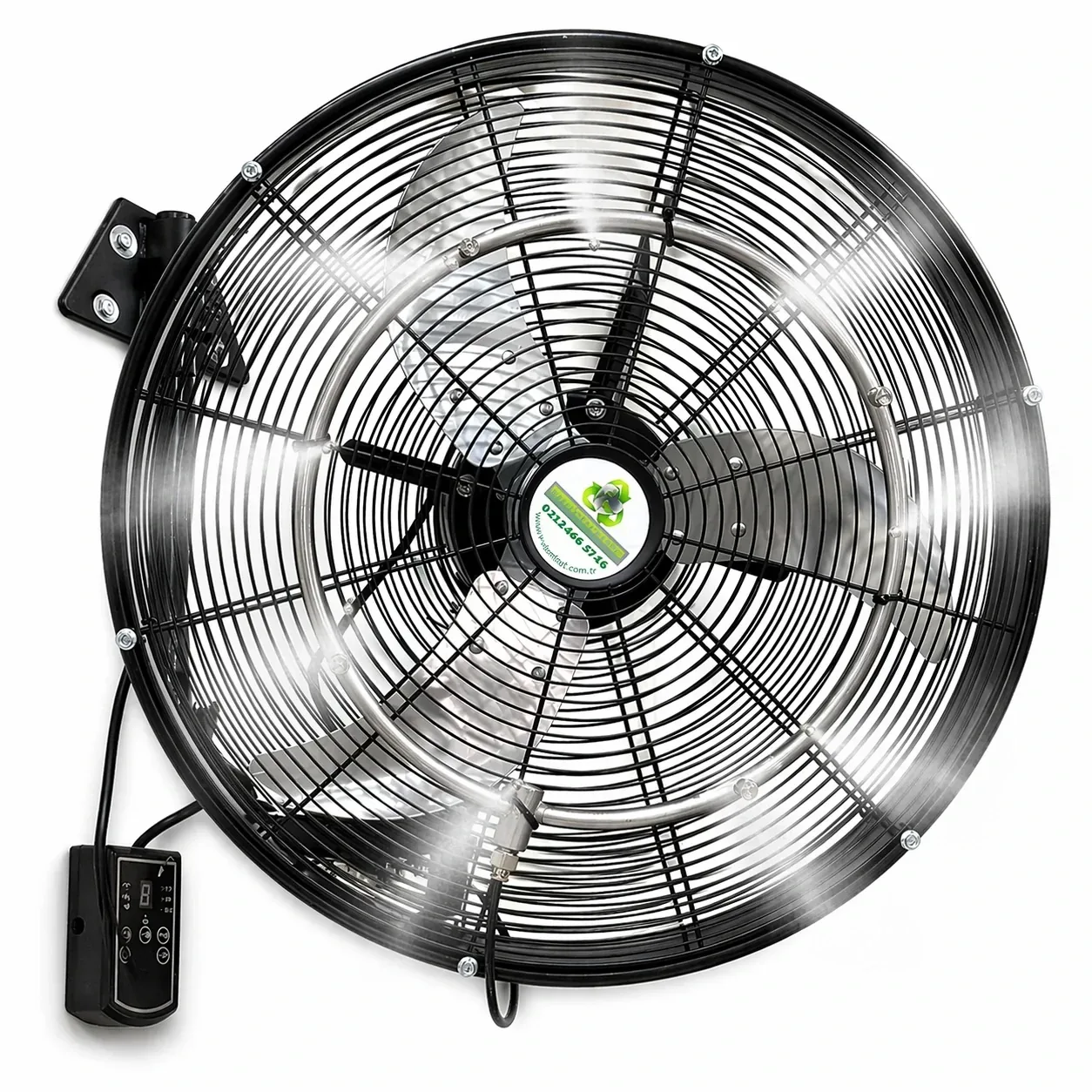 Open Area Cooling Systems and Professional Mist Fan Solution Evaporative Mist Cooling Fan
